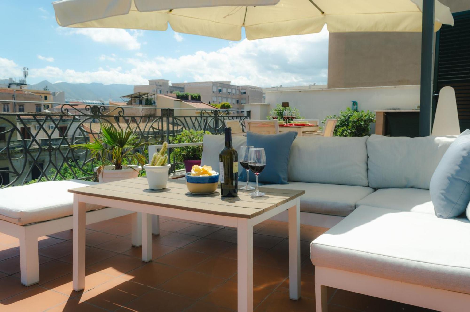 Terrazza Massimo Apartment Palermo Ngoại thất bức ảnh