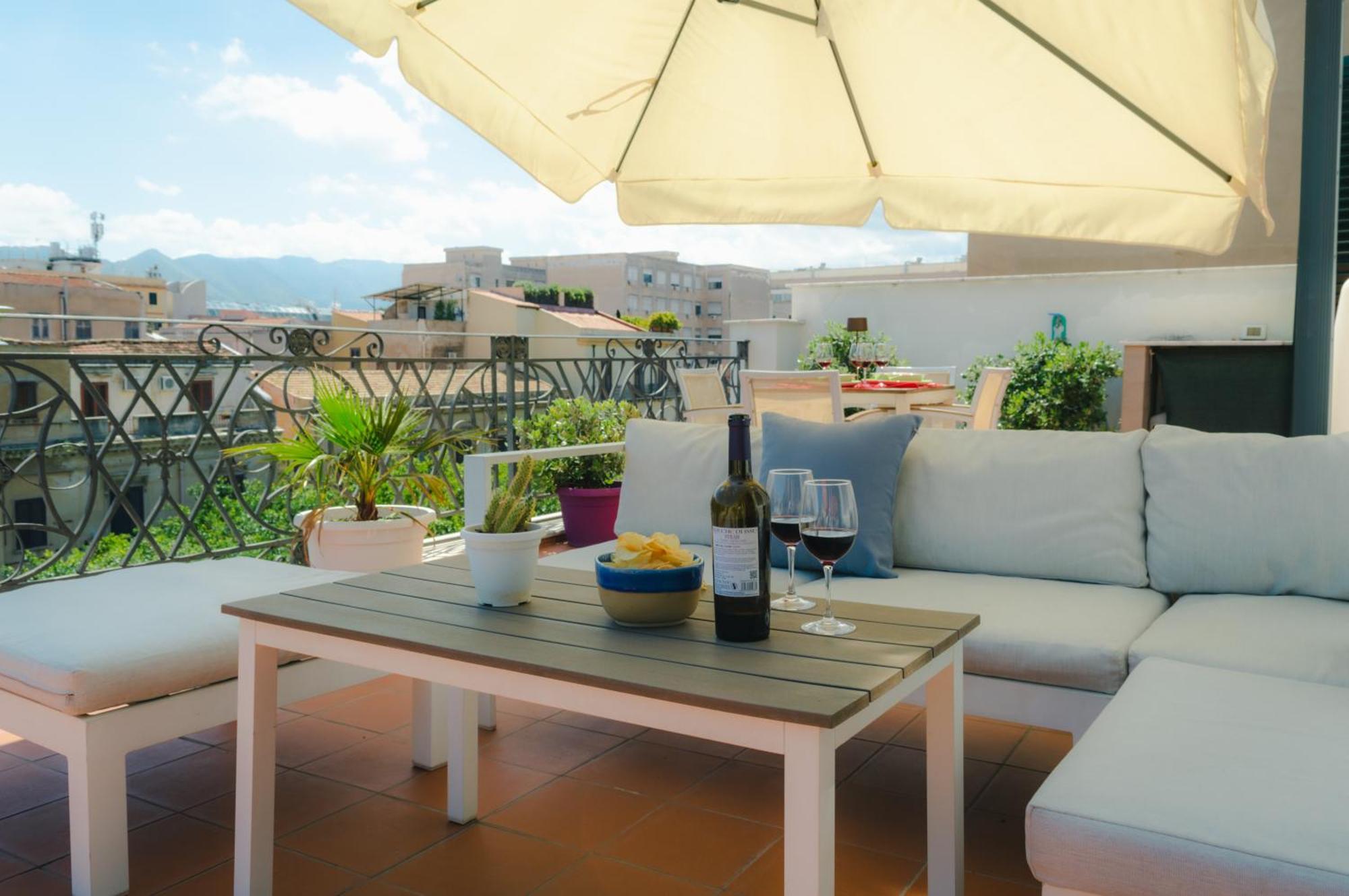 Terrazza Massimo Apartment Palermo Ngoại thất bức ảnh